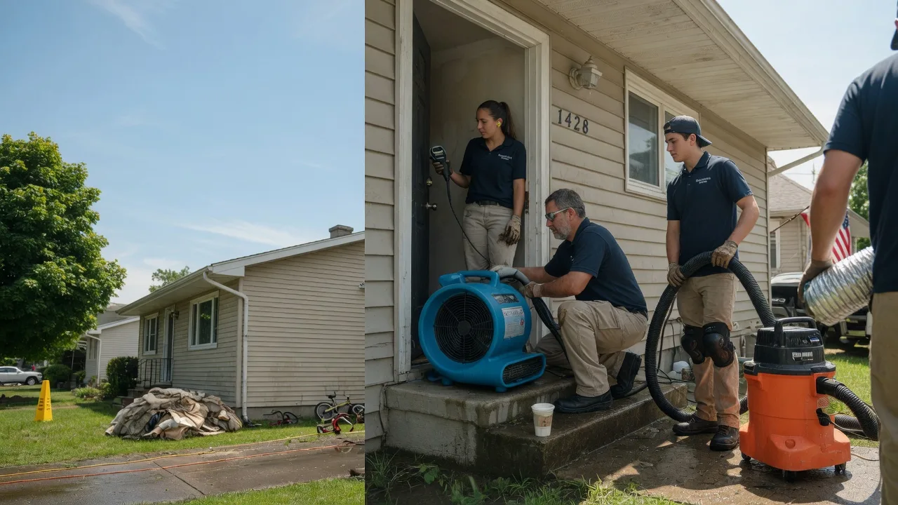 Water Damage Restoration in Swayzee, IN near me